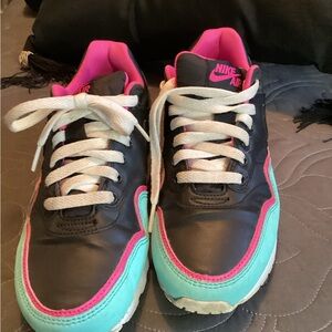 Nike Air Max1BblGS south Beach Lebron James colors athletic, REDUCED